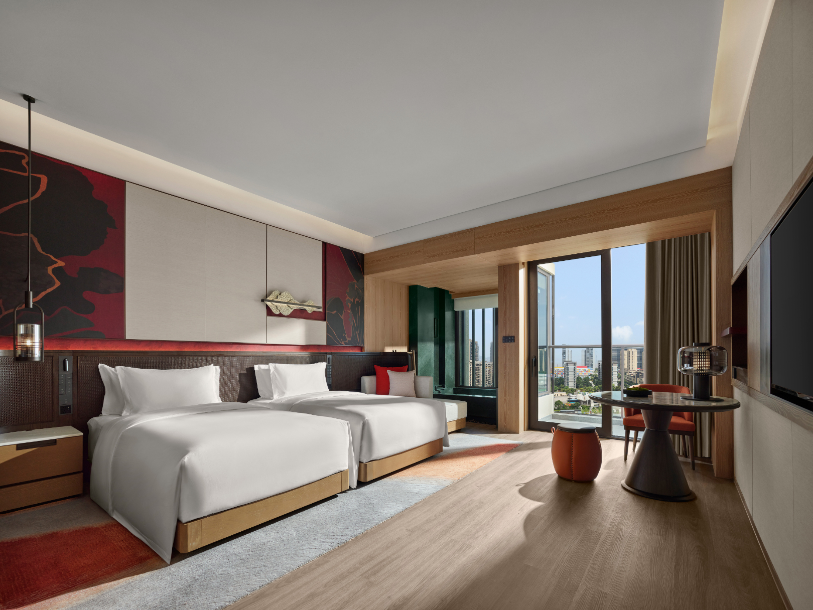 Xihe Onsen Twin Room